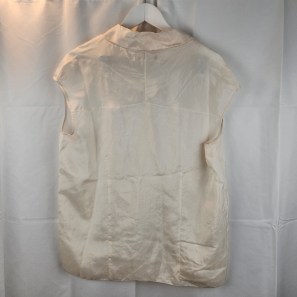 ✨MARNI Cream Blouse with Bow - Picture 4 of 4